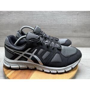 Asics Gel Black White Running Training Shoes Men’s 11